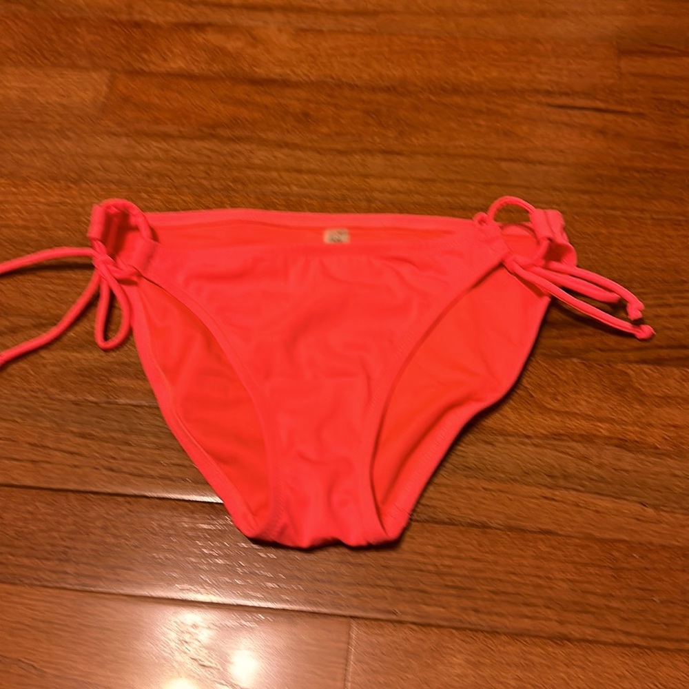 Victoria’s Secret Side Tie Bikini Bottom Coral